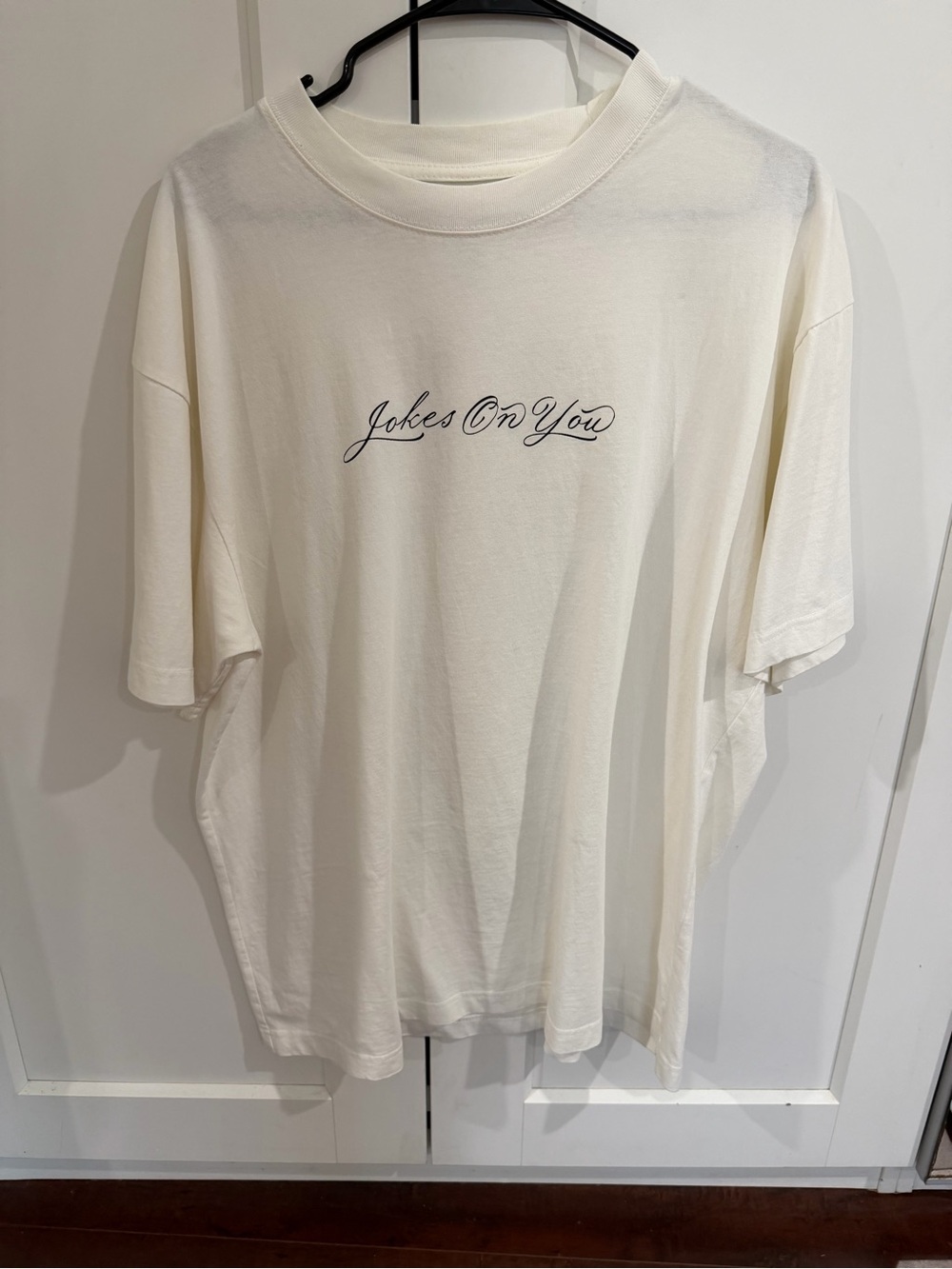 PacSun Cream 'Jokes On You' Short Sleeve Tee